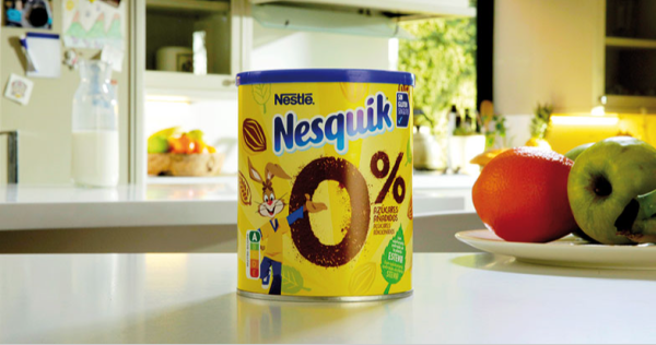 Nesquik presenta su cacao soluble 0% azúcares añadidos