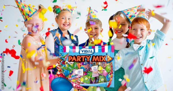 Vidal Golosinas, el rey de todas las celebraciones con su Party Mix