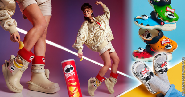 Pringles x Crocs: sabor a cada paso