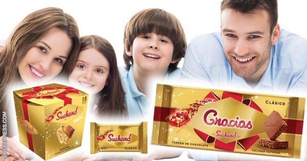 Suchard, el gran turrón de chocolate ahora en formato mini