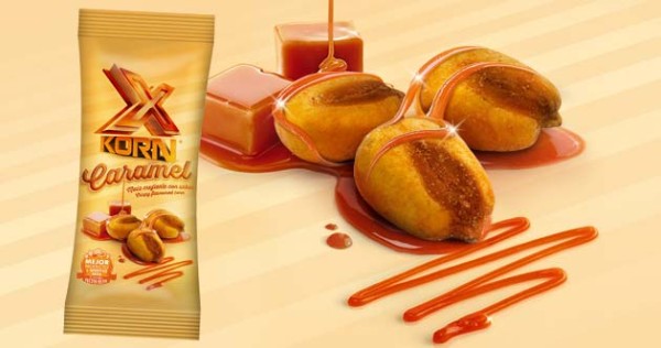 X-Korn Caramel, el nuevo maíz frito de Tostaderos Sol de Alba