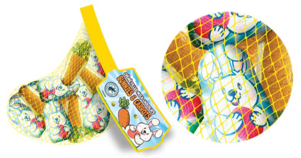 BIP Carrot and Bunny Chocolate Nets, de BIP Candy & Toys Spain