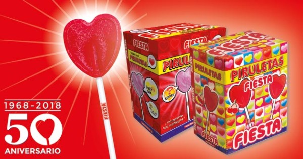 Piruleta Fiesta, un corazón fuerte