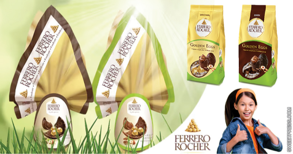 Nuevas especialidades para Pascua: Ferrero Rocher Golden Eggs y Huevo Flama