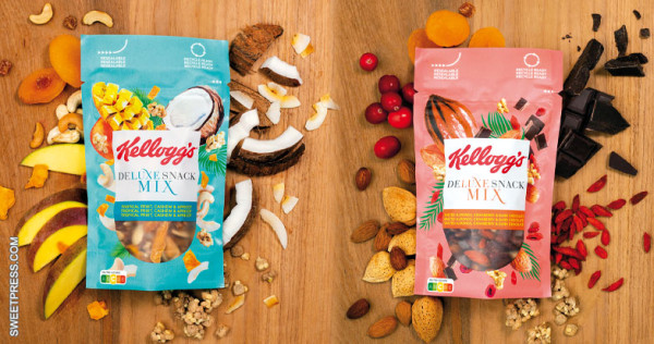 'Kellogg Deluxe Snack Mix', la primera gama de snacks premium de Kellogg en envases reciclables