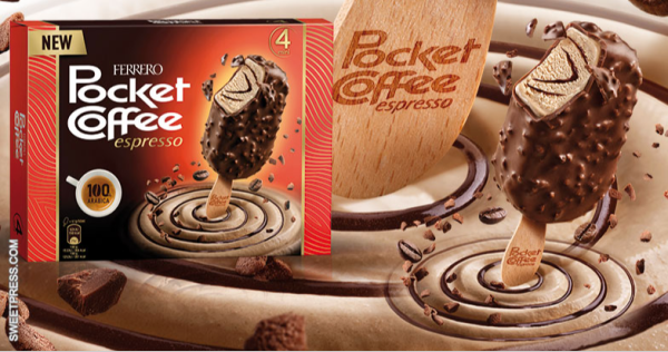 Pocket Coffee, el helado de Ferrero para los amantes del café