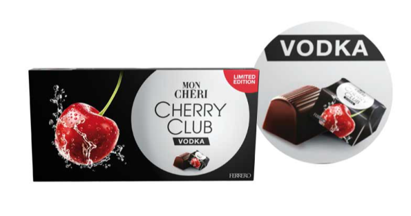 Mon Chéri Vodka, de Ferrero Ibérica