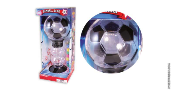 Dubble Bubble máquina de bolas/hucha de fútbol, de Fleer Española