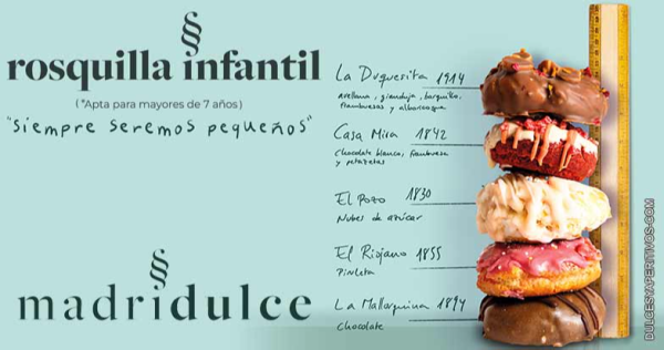 ¡Rosquillas para niños en San Isidro!