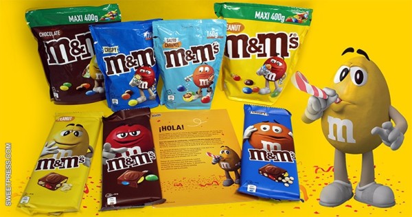 Mars celebra el 80 aniversario de M&M’s entrando en la categoría de las tabletas de chocolate con cuatro variedades