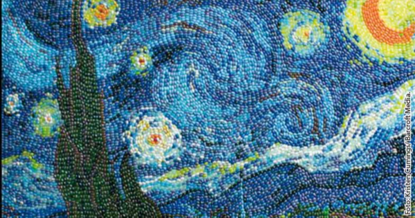 Caramelos a punto de arte