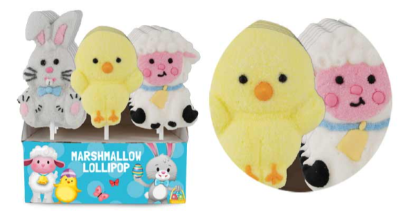 Marshmallow Lollipop, de BIP Candy & Toys Spain