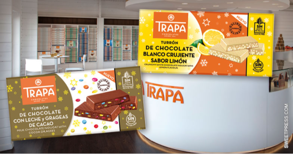 Chocolates Trapa sigue innovando en la categoría de turrones