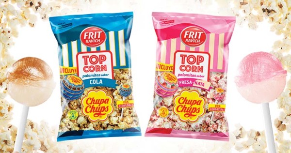 Chupa Chups y Frit Ravich, un dulce cobranding para las Palomitas Top Corn