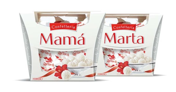 Raffaello, un bombón único para el Día de la Madre