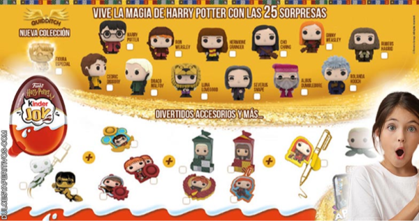 Kinder Joy juega al Quidditch, el deporte de Harry Potter