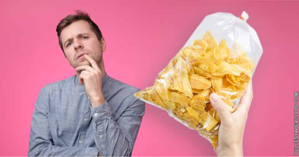 ¿Por qué viene tanto aire en las bolsas de aperitivos?