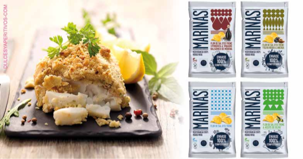 Receta: Bacalao crujiente al horno con Patatas Marinas