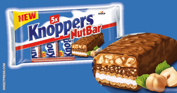 Storck Ibérica apoya el relanzamiento de Knoppers con la nueva variedad NutBar