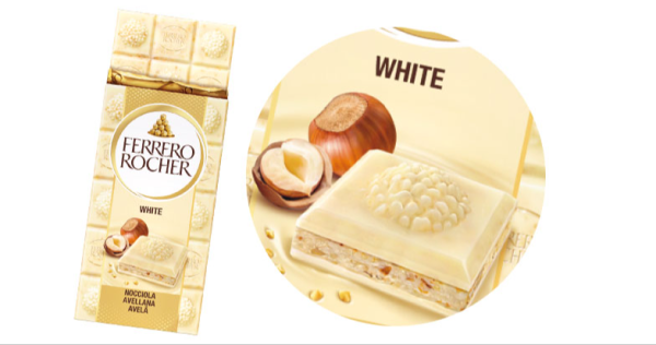Tableta Ferrero Rocher White, de Ferrero Ibérica