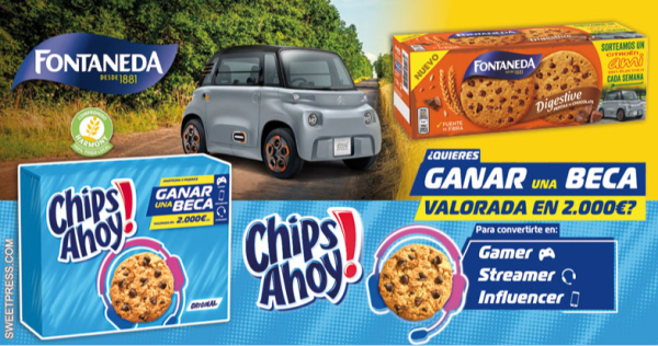 Mondelez promociona sus marcas de galletas a través de sorteos