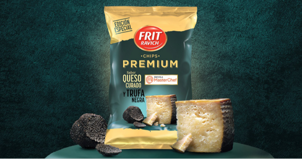 Frit Ravich y la Escuela MasterChef lanzan chips de queso y trufa