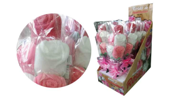 Ramo de rosas de marshmallow, de Cool Candies