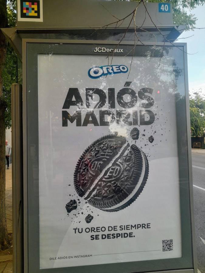 Oreo “se despide” de España