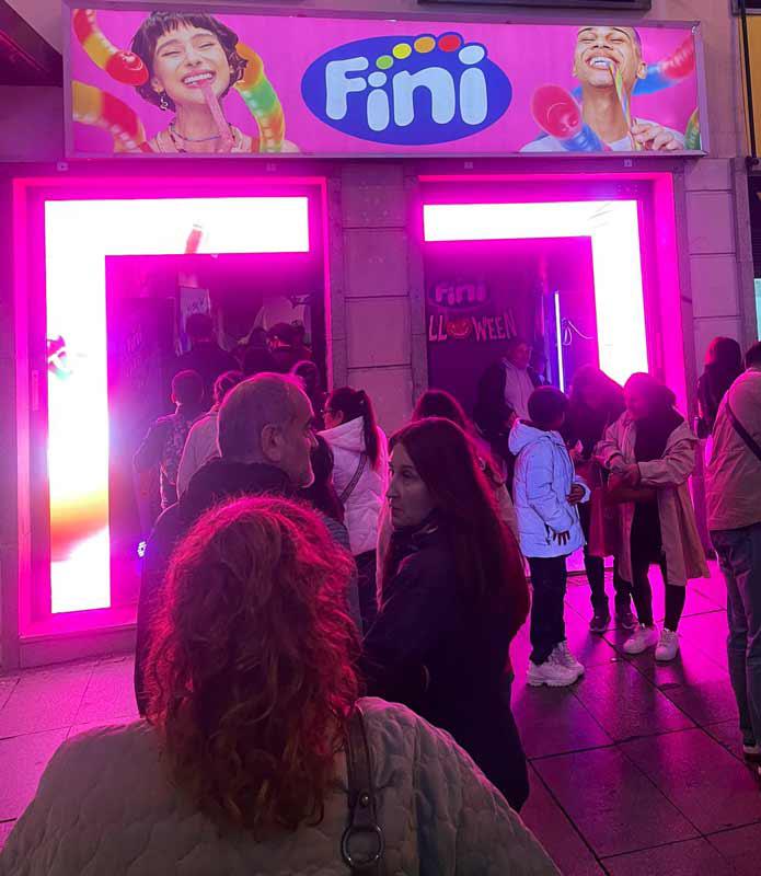 Una semana aterradora en Madrid con la tienda pop-up de Fini Golosinas