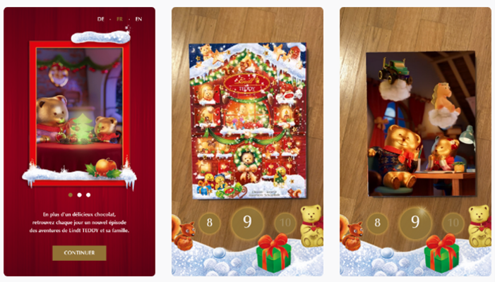 Lindt incorpora Realidad Aumentada en su nuevo calendario de Adviento