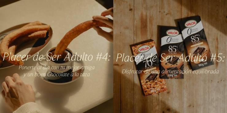 La última campaña de Chocolates Valor pone el acento en “el placer de ser adulto”