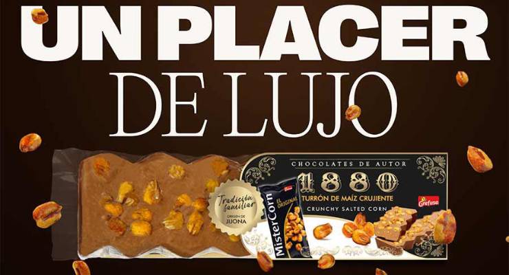 Lo dulce y lo salado se unen en el turrón 1880 MisterCorn