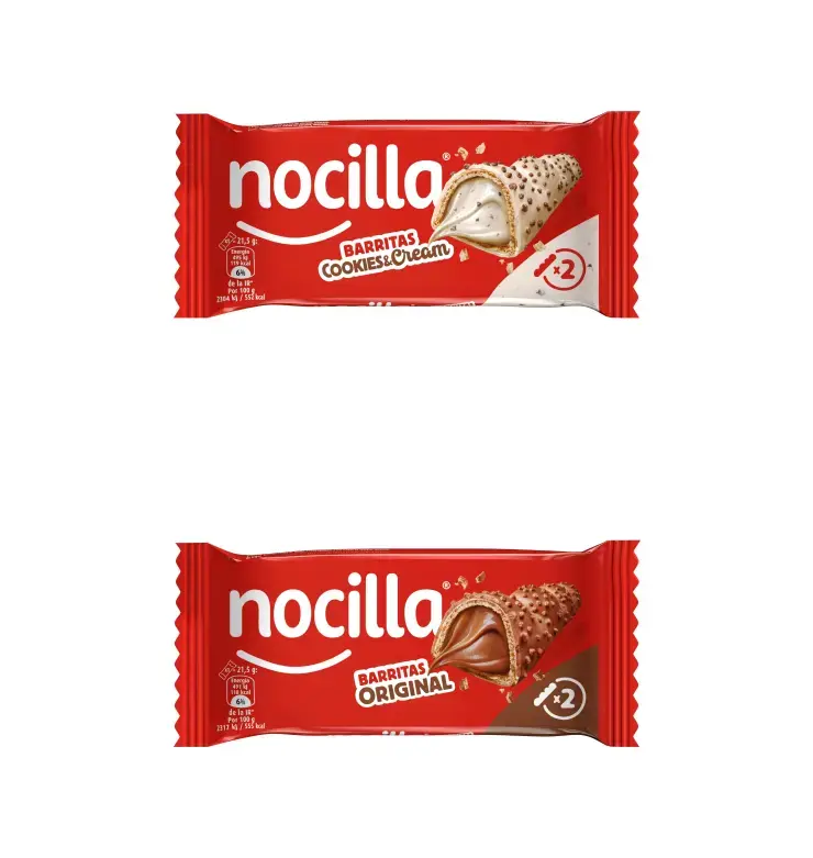 Nocilla se suma al snacking con el lanzamiento de sus barritas