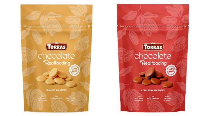 Chocolates Torras revoluciona el chocolate saludable con su nueva gama Realfooding en Alimentaria