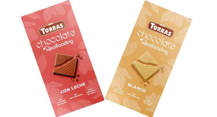 Chocolates Torras revoluciona el chocolate saludable con su nueva gama Realfooding en Alimentaria