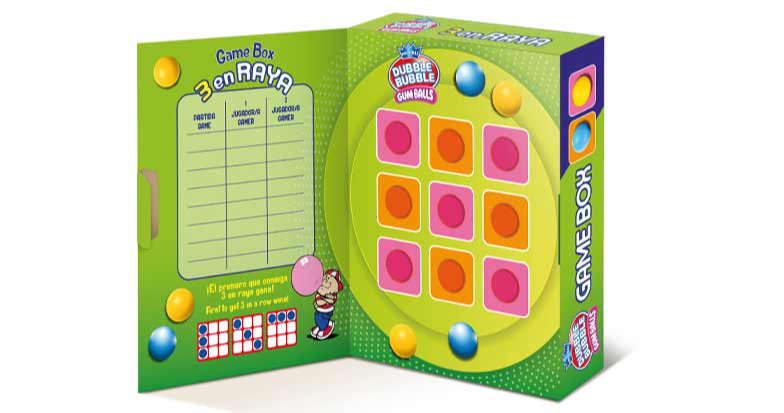 Dubble Bubble sin azúcar y Dubble Bubble 3 en Raya, de Fleer Española