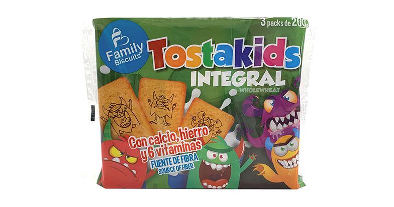 Tostakids Integral, de Family Biscuits