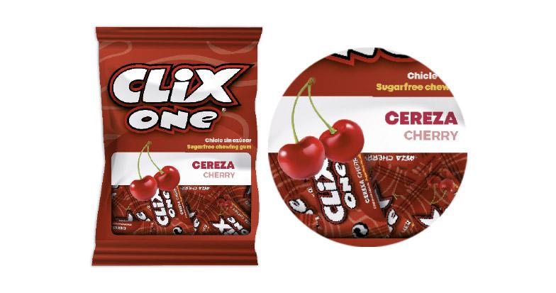 Clix One Cherry, de Fleer Española