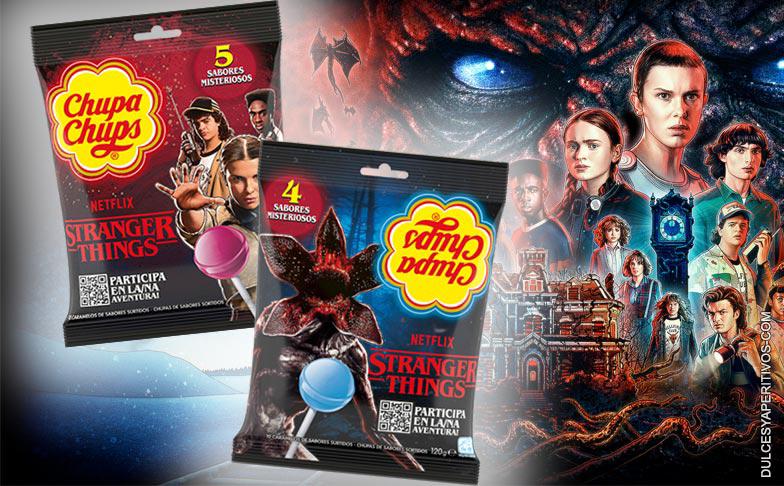 Chupa Chups se alía con Netflix para su nueva línea inspirada en Stranger Things