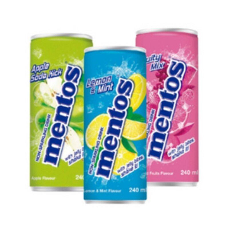 Refresco Mentos Manzana, Mix Frutal o Limón&Menta, de Chupa Chups