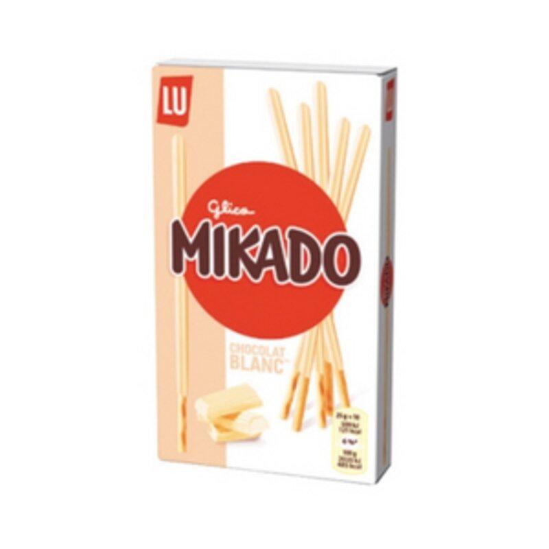 Palitos Mikado de Galleta Chocolate Blanco, de Mondelez