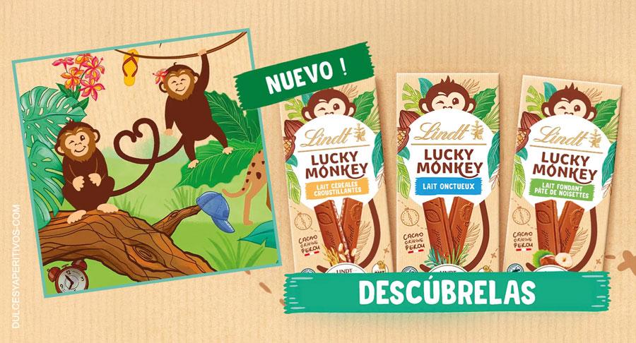 Llega Lucky Monkey, tableta de chocolate premium de Lindt para toda la familia