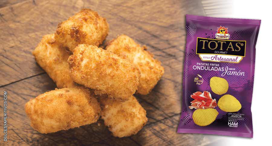 Receta: Croquetas con Totas de Jamón de Tosfrit