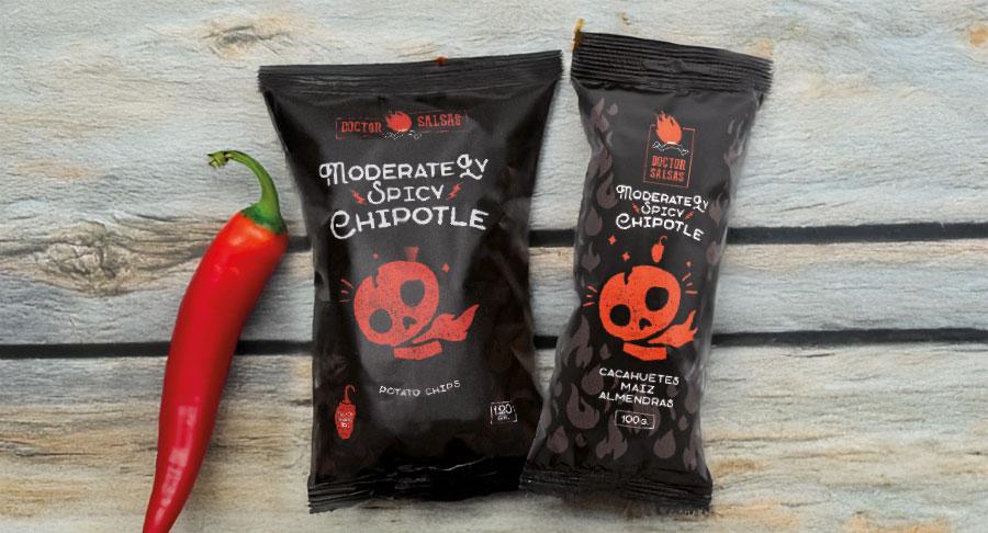 La “explosiva” oferta de snacks de Doctor Salsas