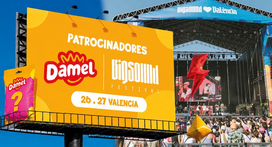 Damel celebra el verano patrocinando el Bigsound Festival