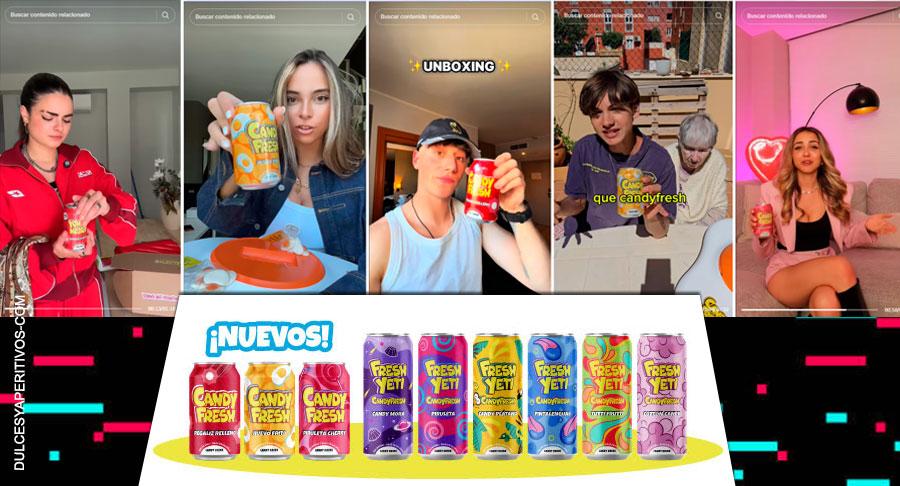 Las redes sociales se refrescan con la llegada de Candyfresh
