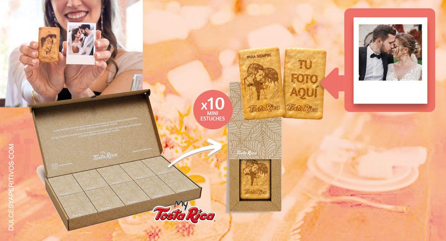 La línea de galletas personalizadas de TostaRica lanza un pack para eventos