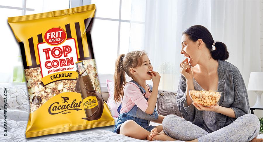 Frit Ravich se alía con Cacaolat para lanzar el nuevo sabor de Top Corn