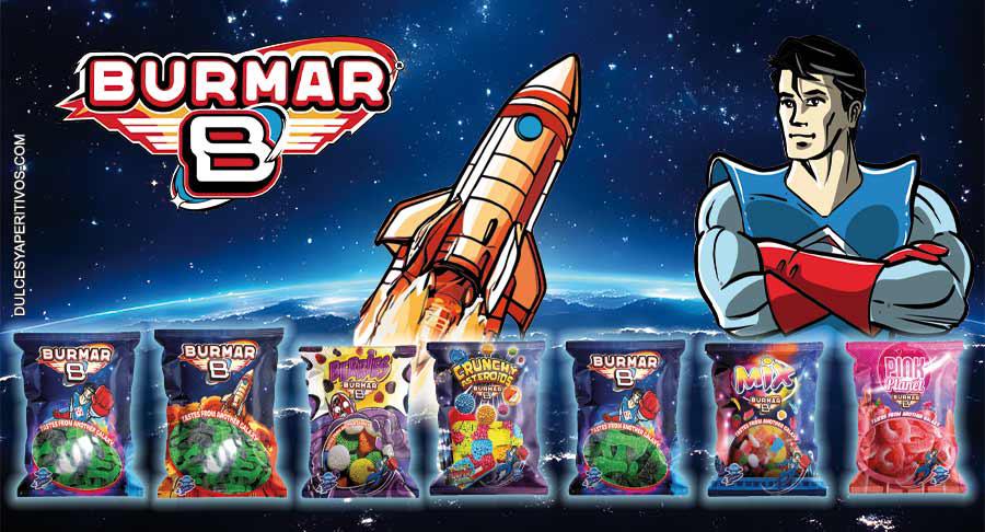 “Sabores de otra galaxia” con los nuevos caramelos de Burmar Sweets
