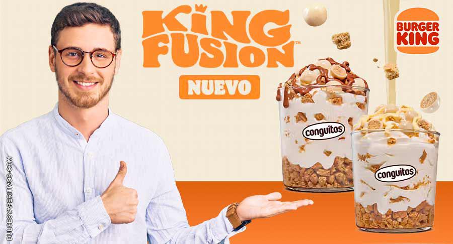 Una “fusión de lujo”: Burger King y Conguitos lanzan un nuevo helado